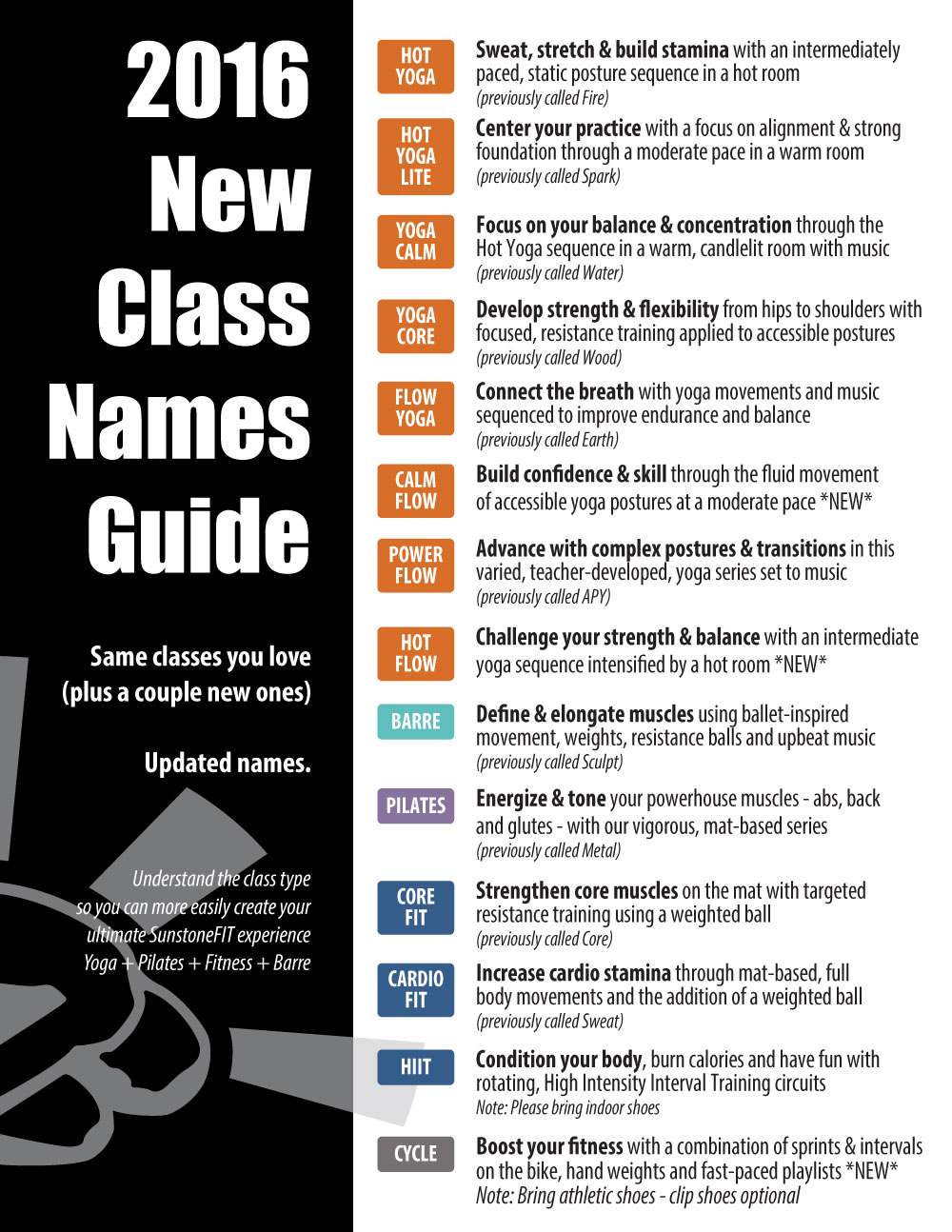 We're updating our class names!